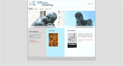 Desktop Screenshot of ethicapublishing.com